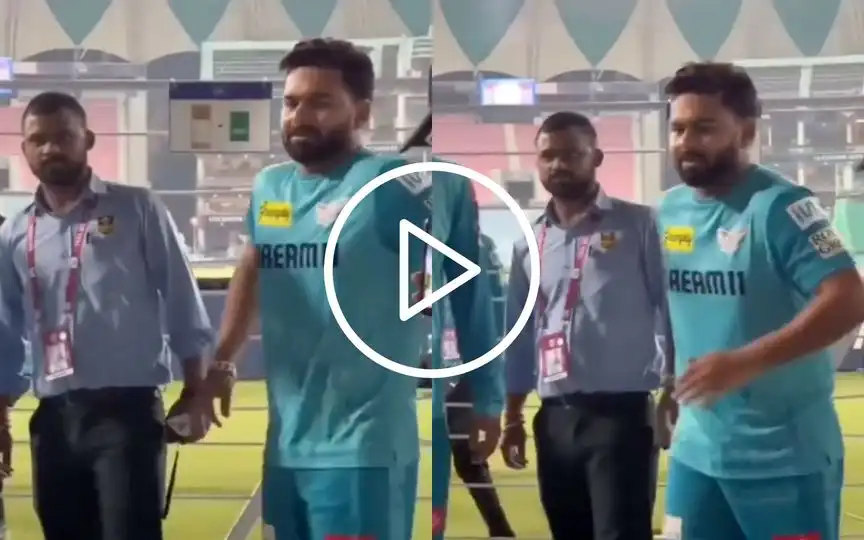 Limping Rishabh Pant Doubtful For LSG vs RCB Game? Viral Clip Hints At Knee Injury